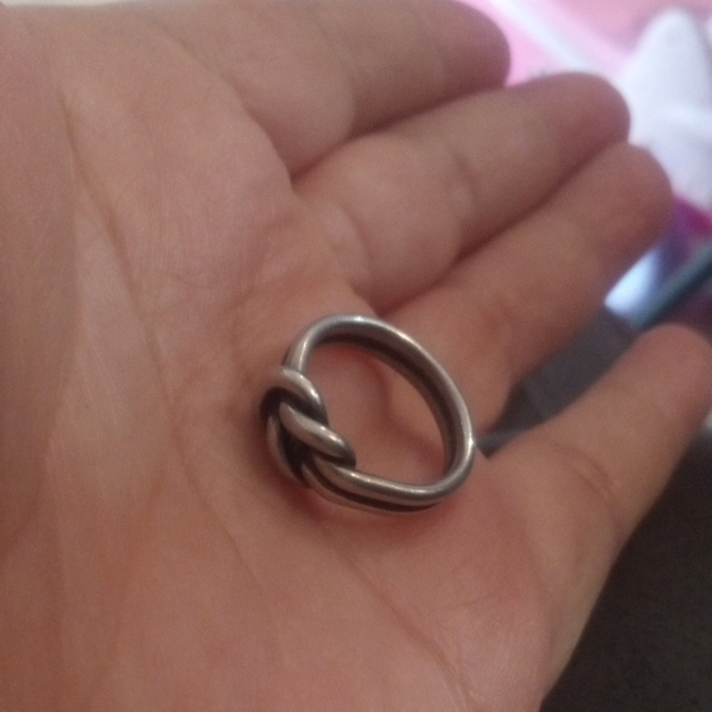James Avery Silver Knot Band